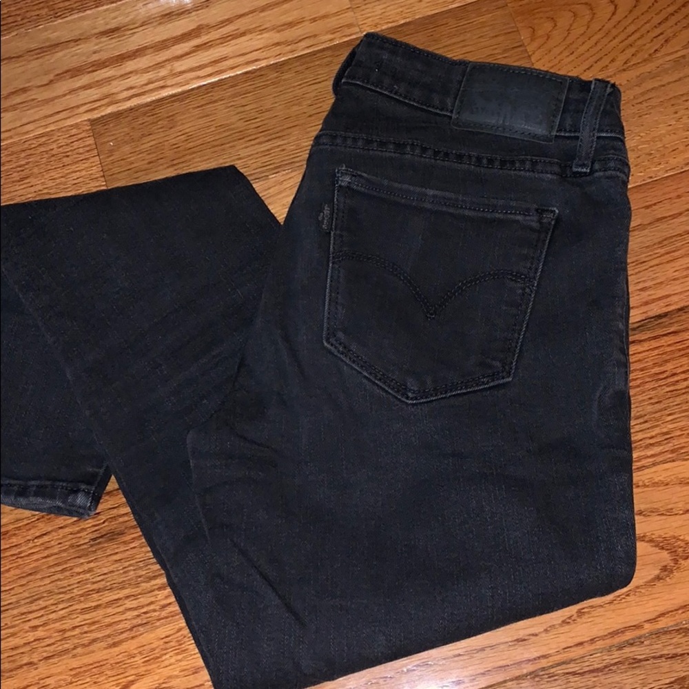 Levi’s Black 711 Skinny Jeans